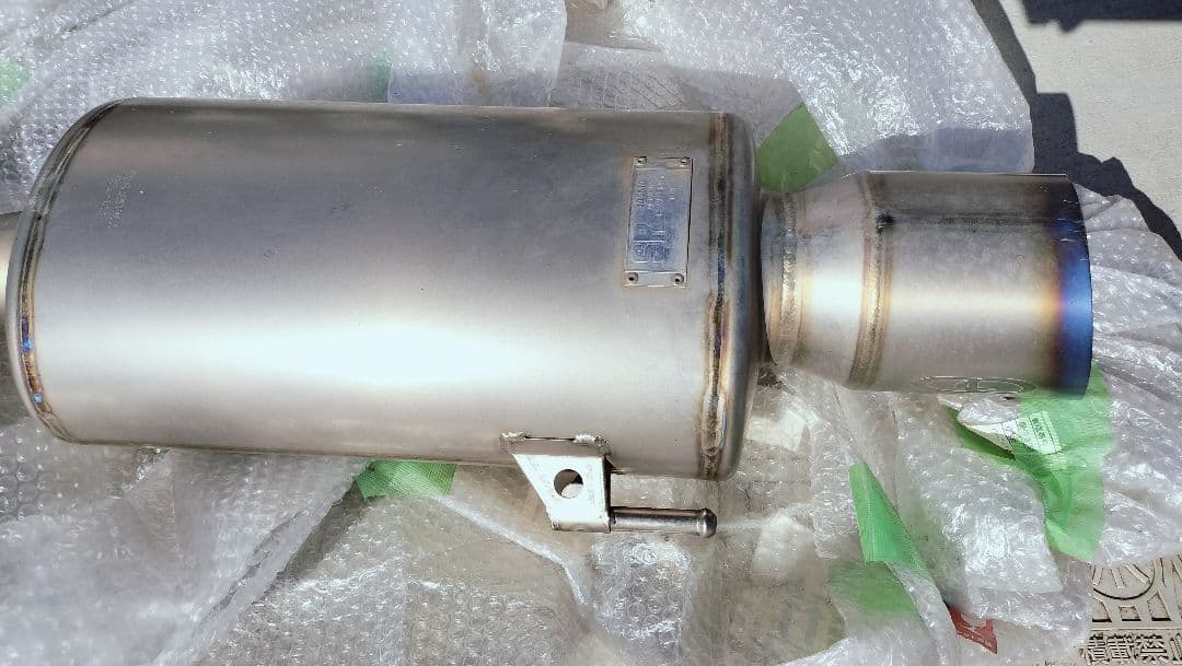 レガシィ BE ガナドール バーテックスチタン マフラー GD-736