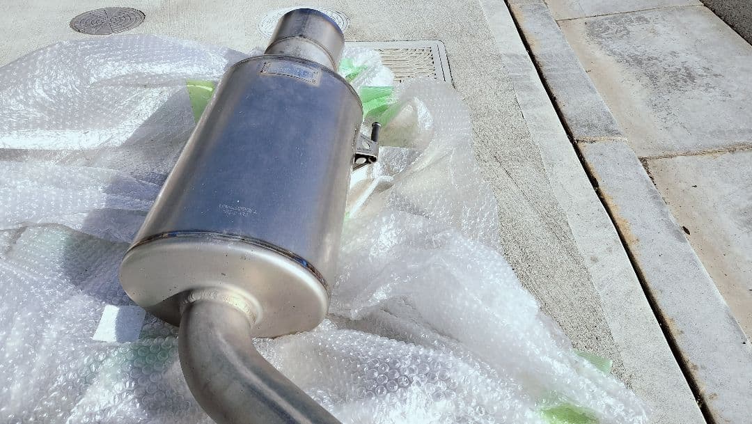 レガシィ BE ガナドール バーテックスチタン マフラー GD-736