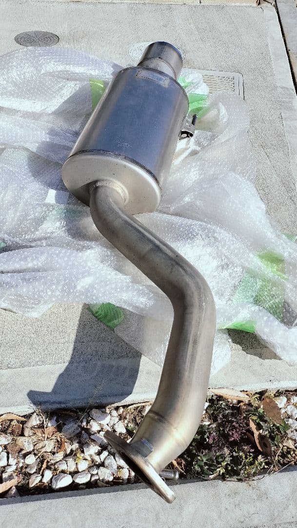 レガシィ BE ガナドール バーテックスチタン マフラー GD-736