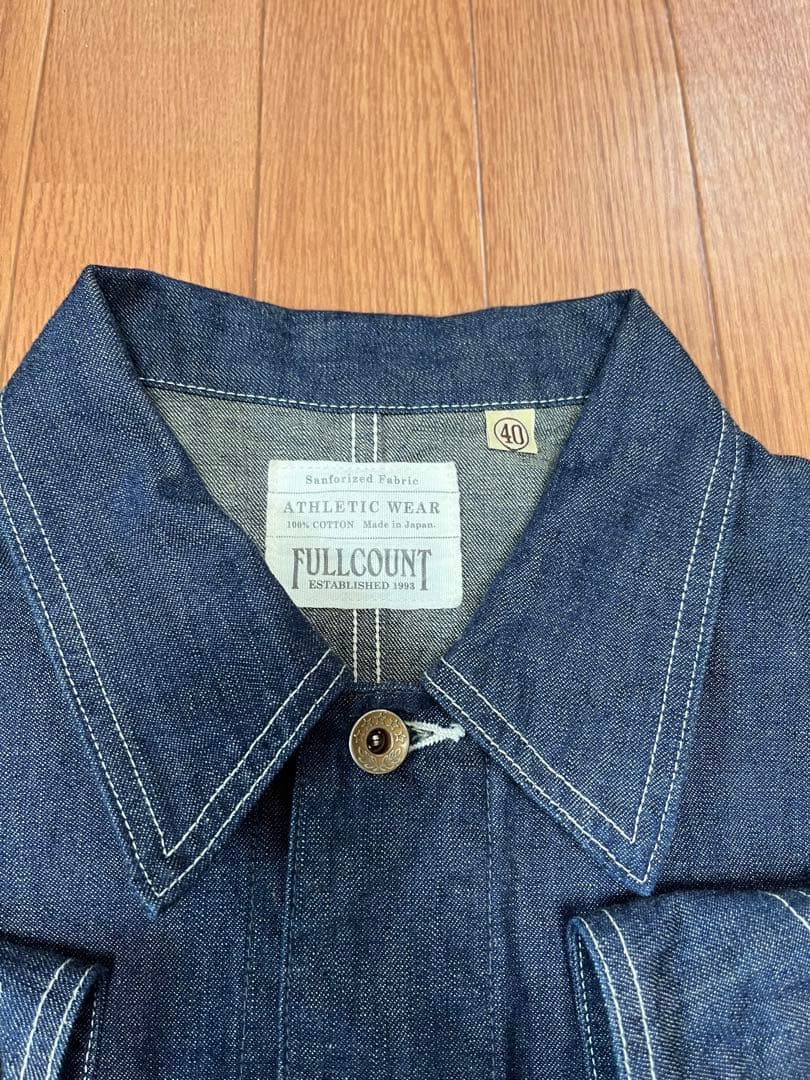 ジャケット・アウター FULL COUNT 2015-1 Denim Chore Jacket
