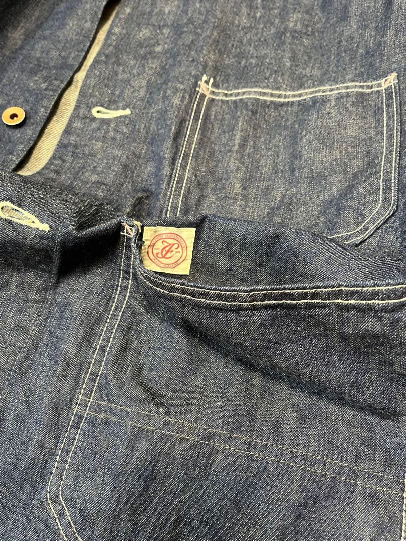 ジャケット・アウター FULL COUNT 2015-1 Denim Chore Jacket