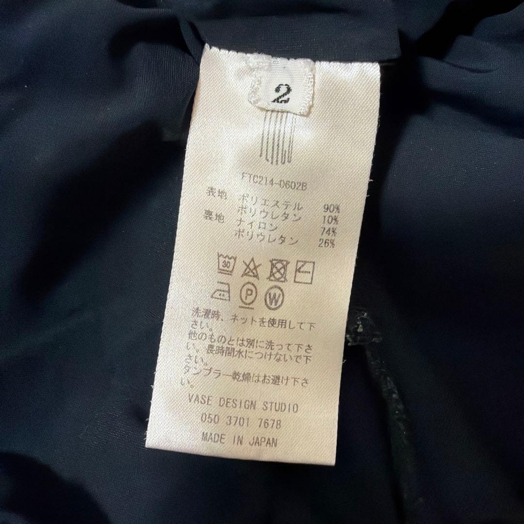 FETICO ブラック ベルベット パンツ サイズ2