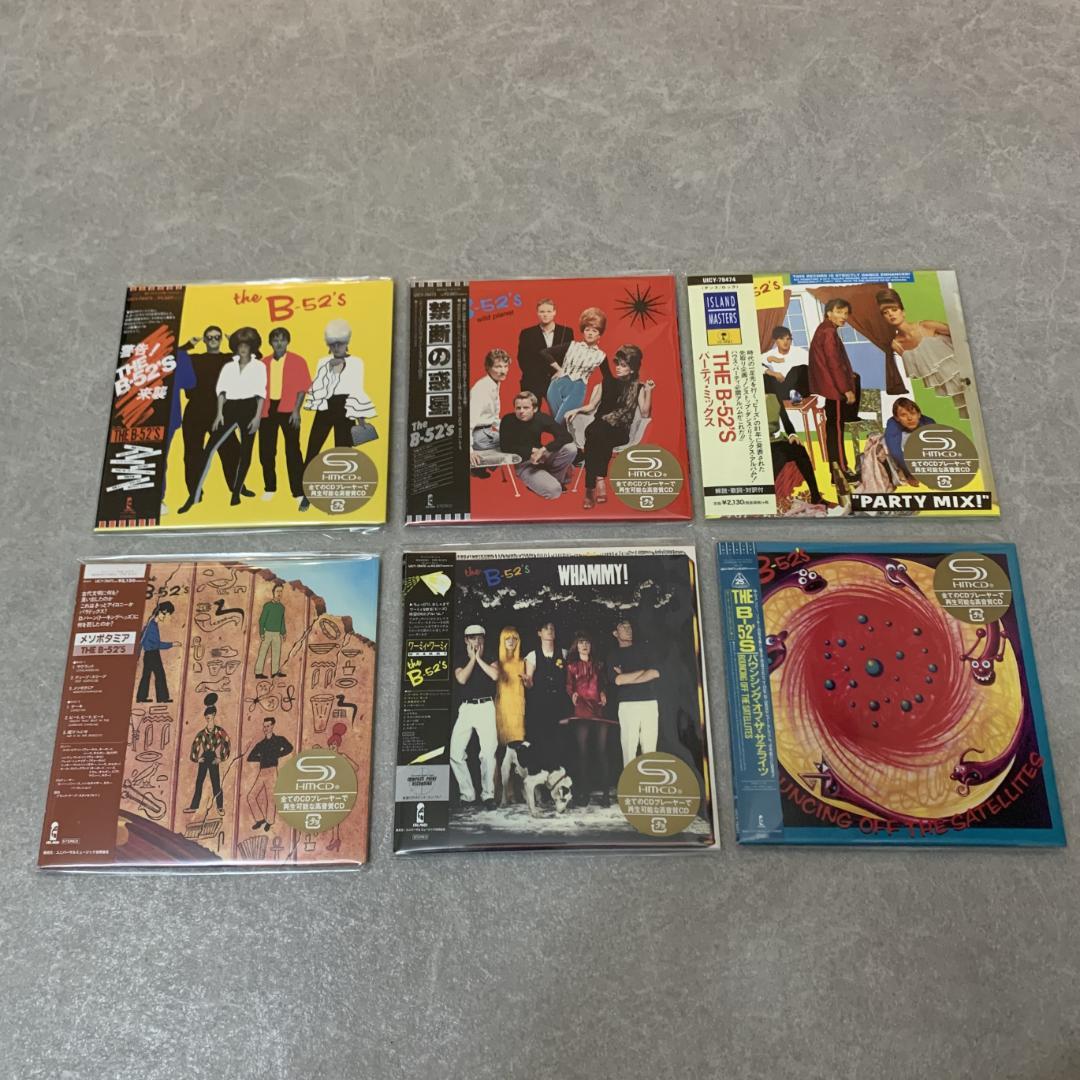 The B-52's 紙ジャケ 6タイトルまとめ買いセット DU特典