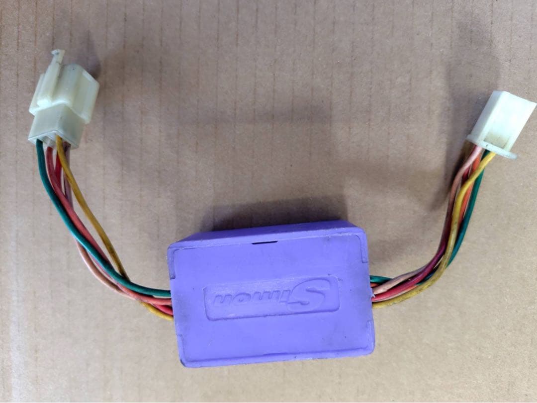 JOG クリアテール　シモン 紫紋 ダブルフラッシャー 当時物