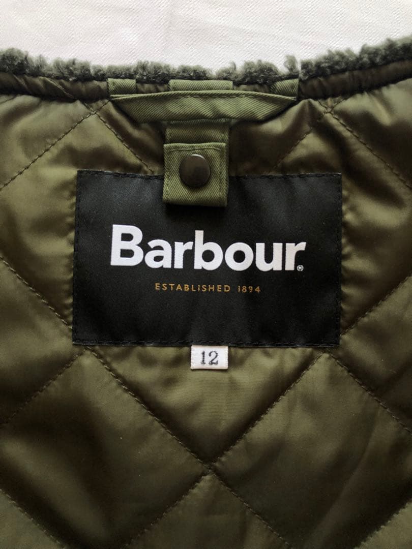 【未使用】スピックアンドスパン バブアー kintra liner ボアベスト