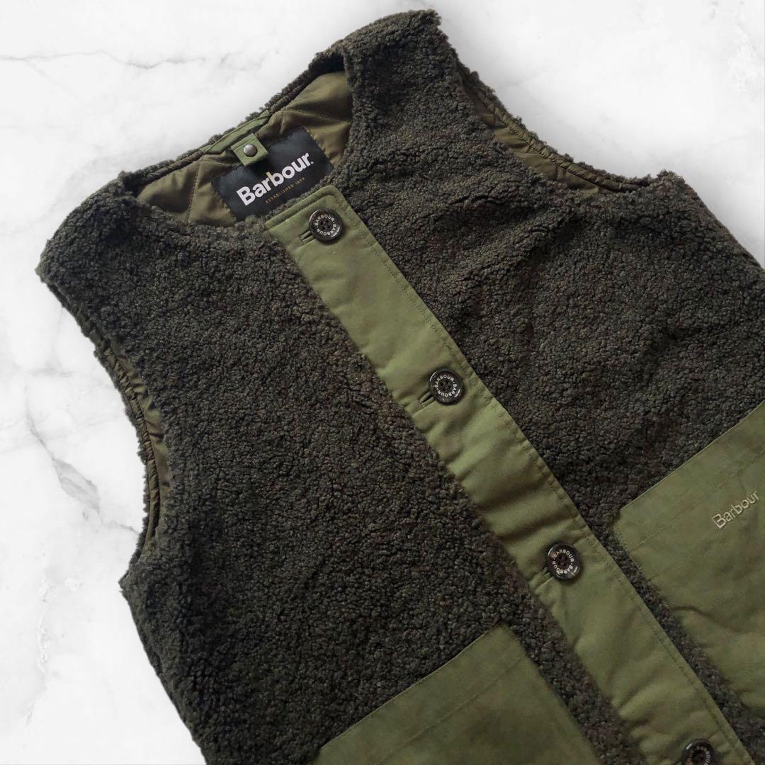 【未使用】スピックアンドスパン バブアー kintra liner ボアベスト