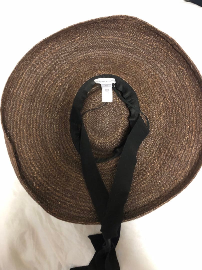 HELEN KAMINSKI ヘレンカミンスキー帽子ブラウン　50000円以上→