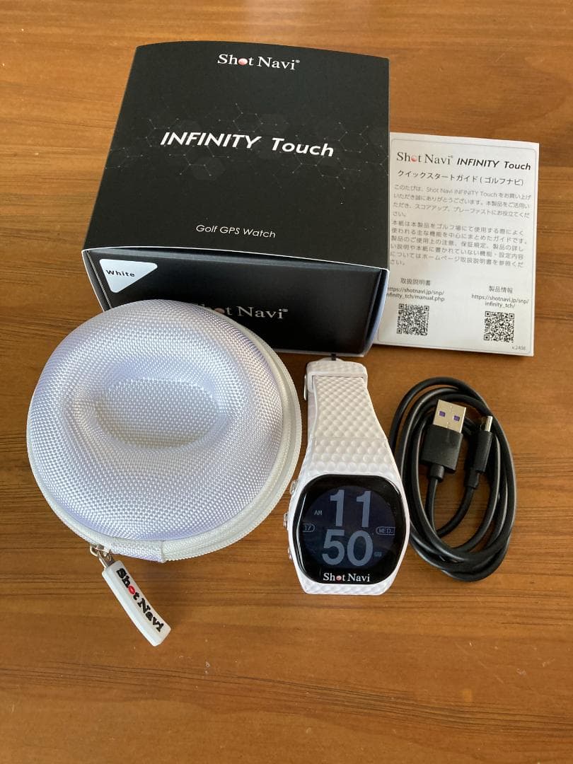 SHOT NAVI ショットナビ INFINITY Touch ホワイト