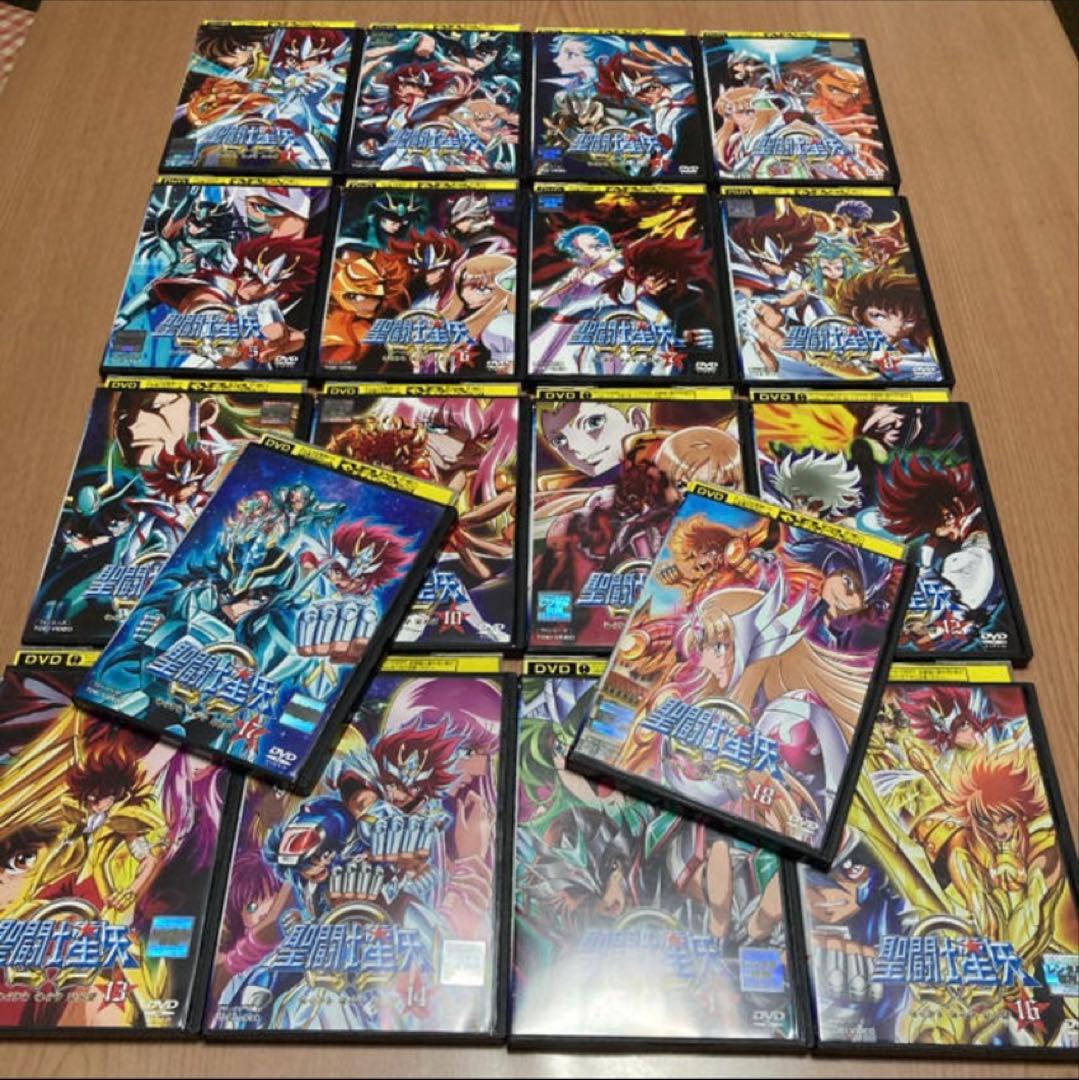 聖闘士星矢Ω ／セイント セイヤ オメガ　DVD 1〜18巻　未完