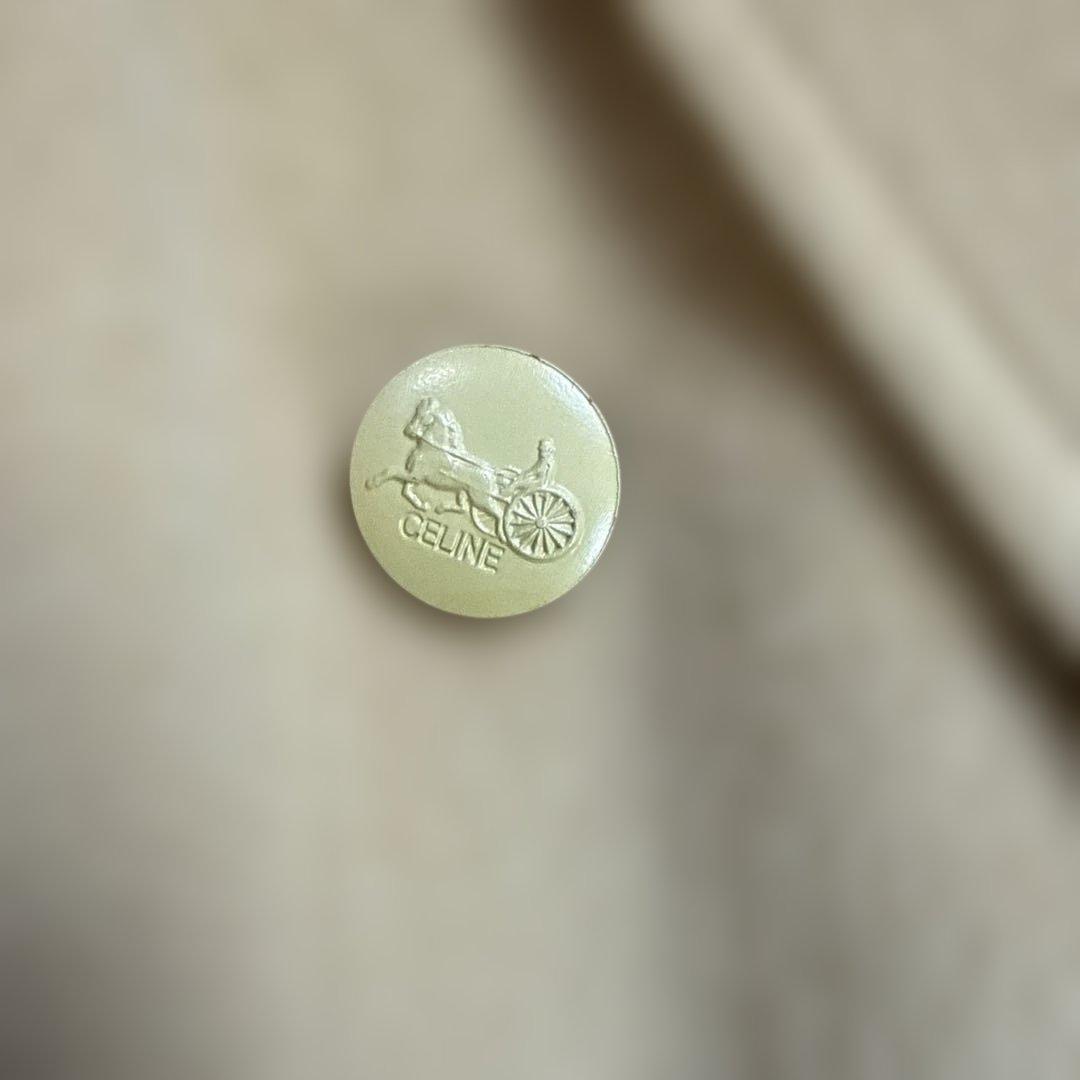 セリーヌCELINE 大きいサイズ　カシミヤ50%ウールコート　3Lサイズ