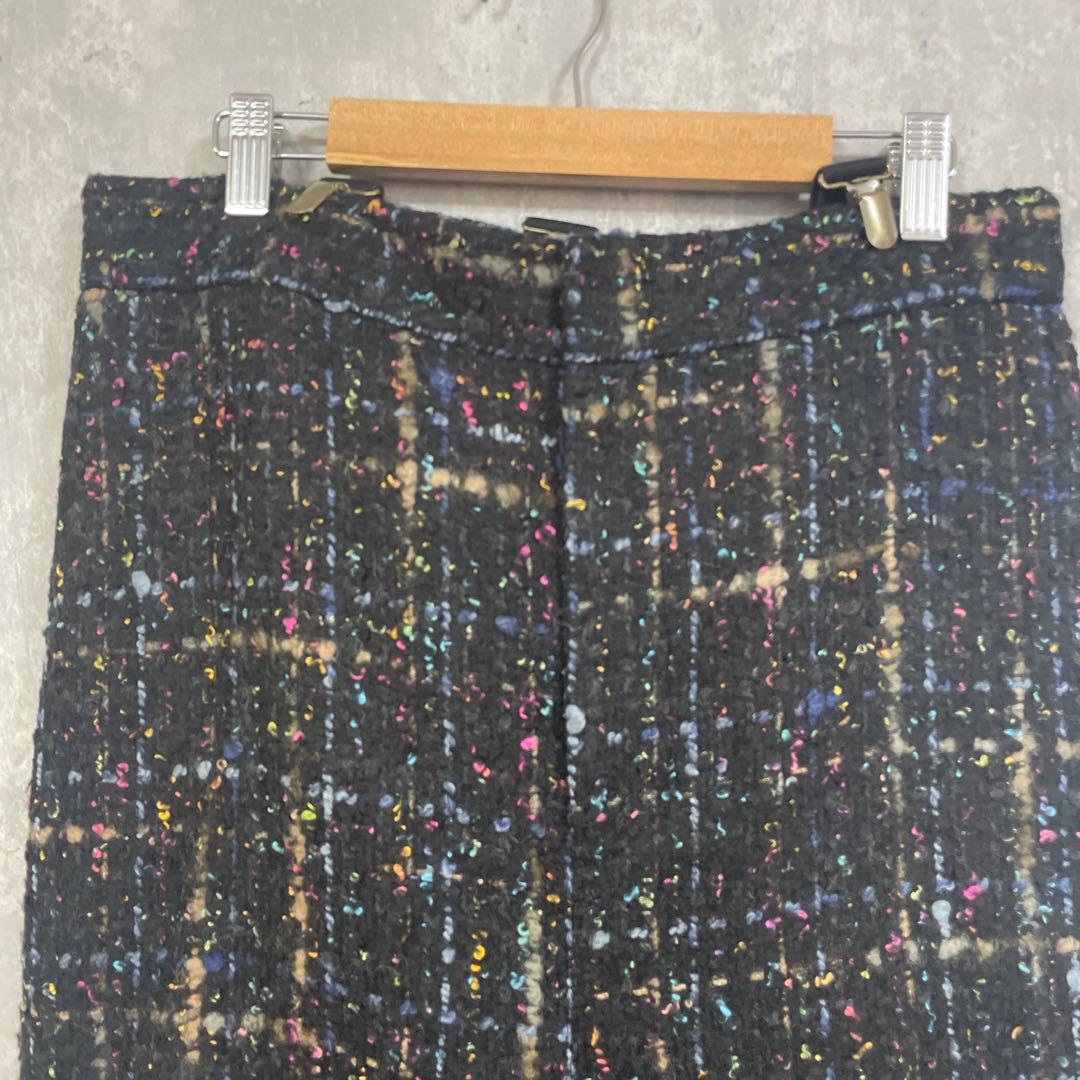 Curensology カレンソロジー　サスペンダー付き　ツイードパンツ　フリー