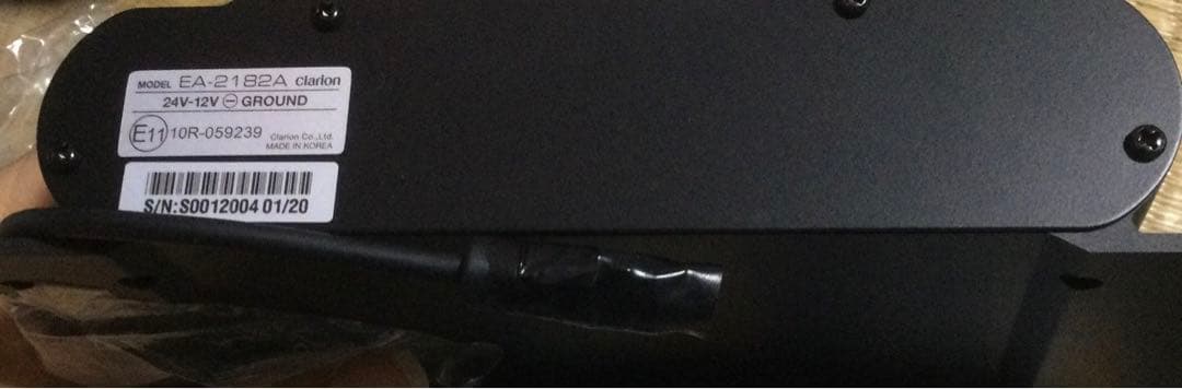 カーナビ Clarion EA-2182A