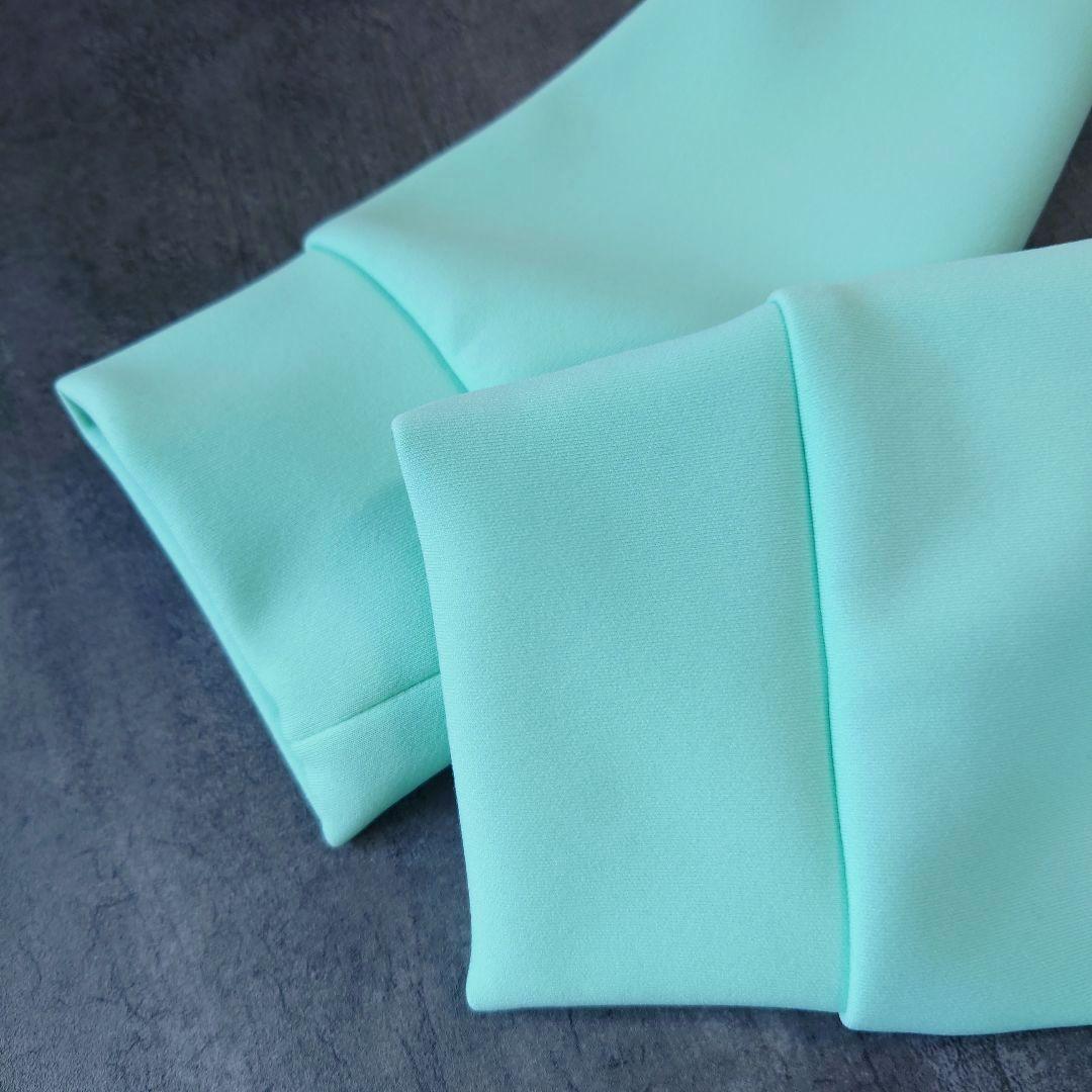 極美品 JUN&ROPE' GOLF ダンボールニット セットアップ ミント