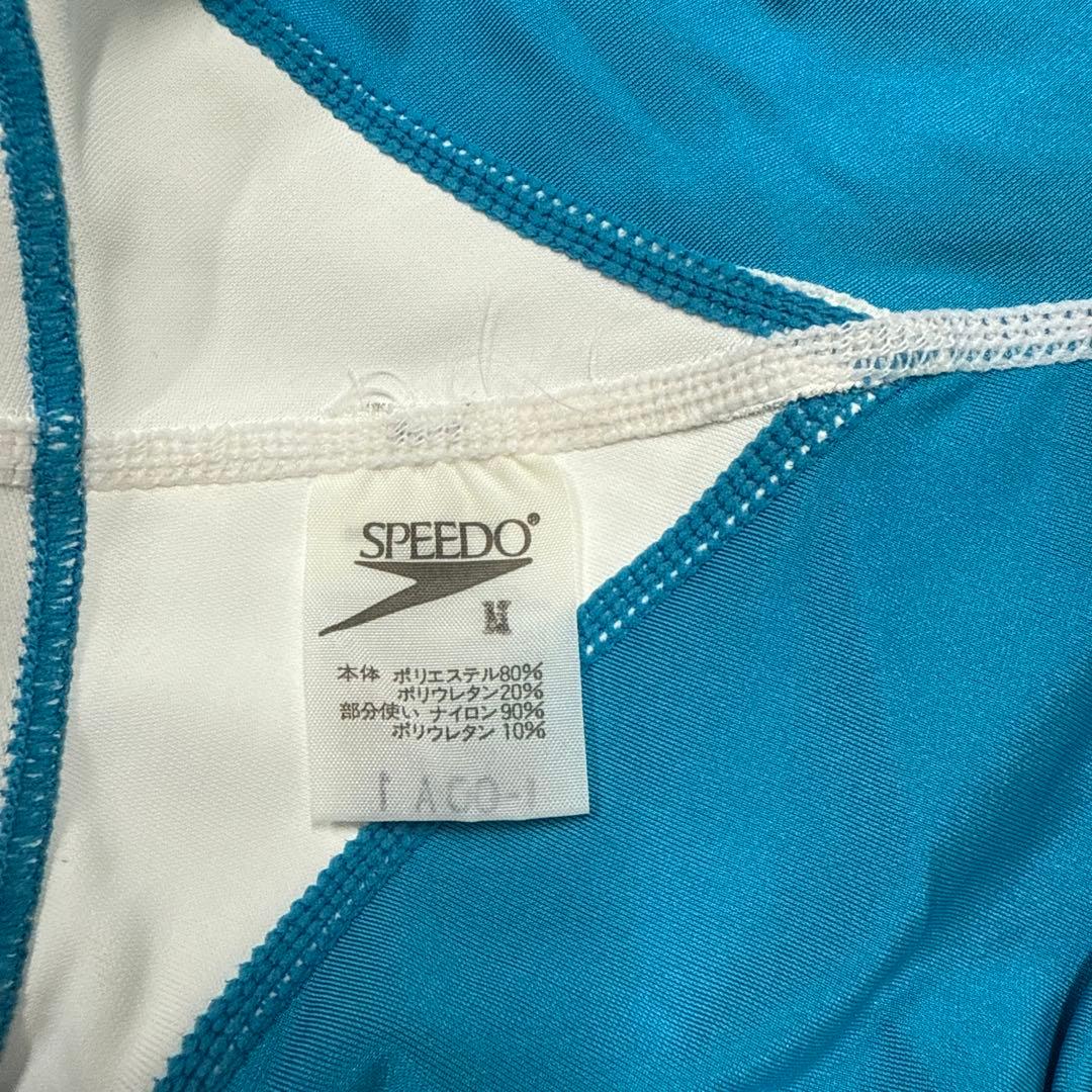 SPEEDO 青 競泳水着 M