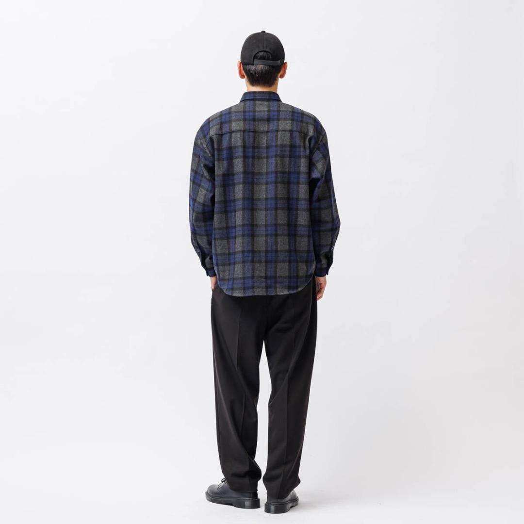 25AW WTAPS 252TQDT-PTM01 スラックス 03 BLACK