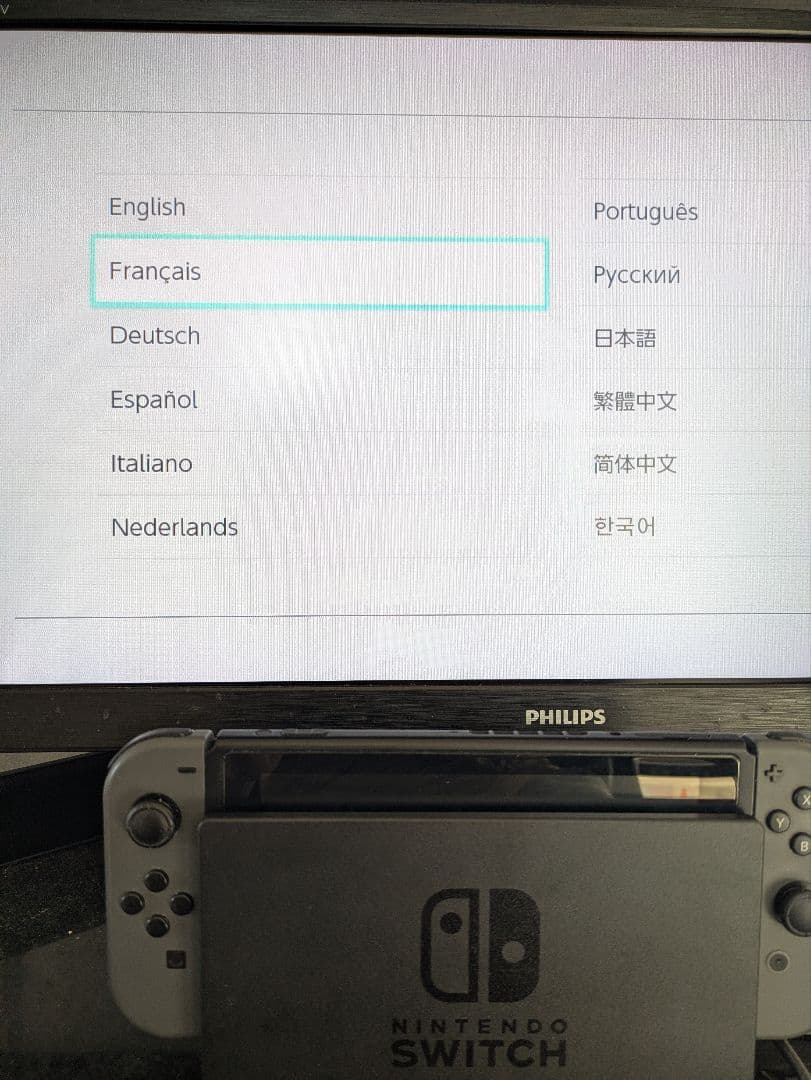 Nintendo Switch グレー 本体　動作確認済み