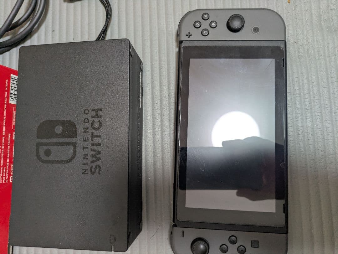 Nintendo Switch グレー 本体　動作確認済み