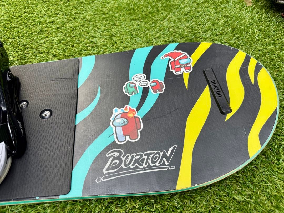Burton ビンディング付き　バートン ミニグロム キッズ　スノーボード120