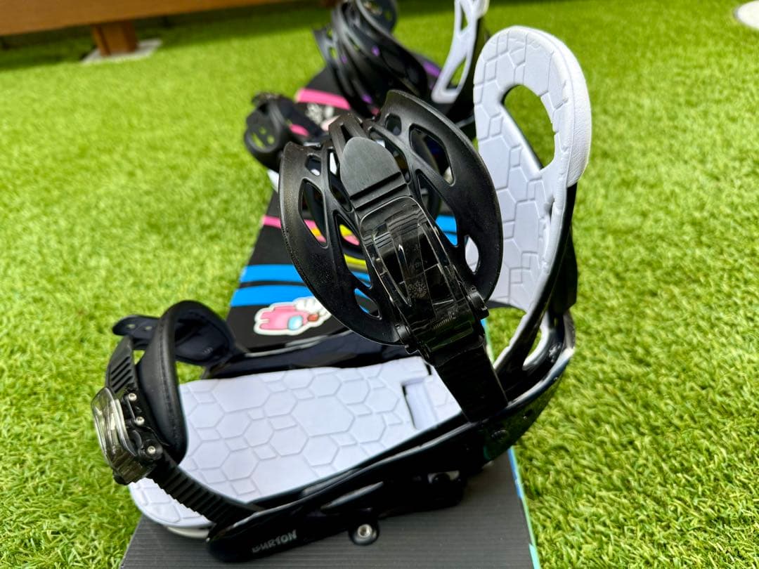 Burton ビンディング付き　バートン ミニグロム キッズ　スノーボード120