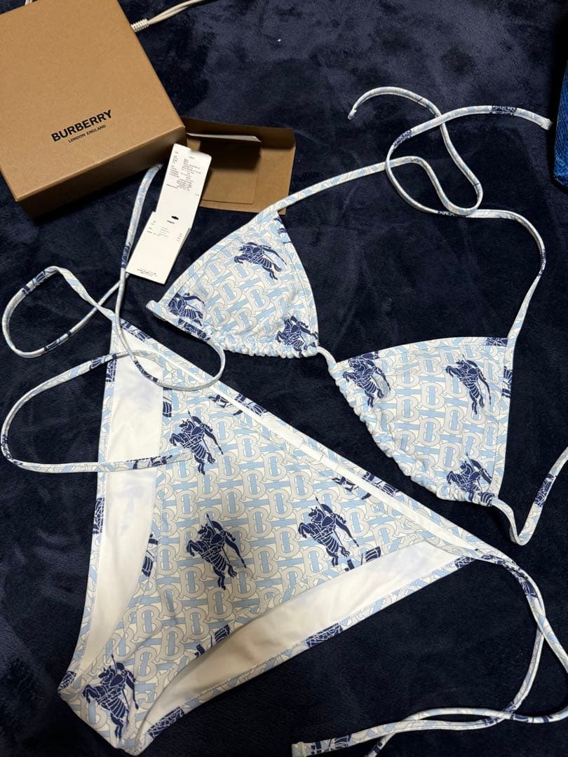 【リリ】Burberry TBモノグラム　ビキニ　希少　レア