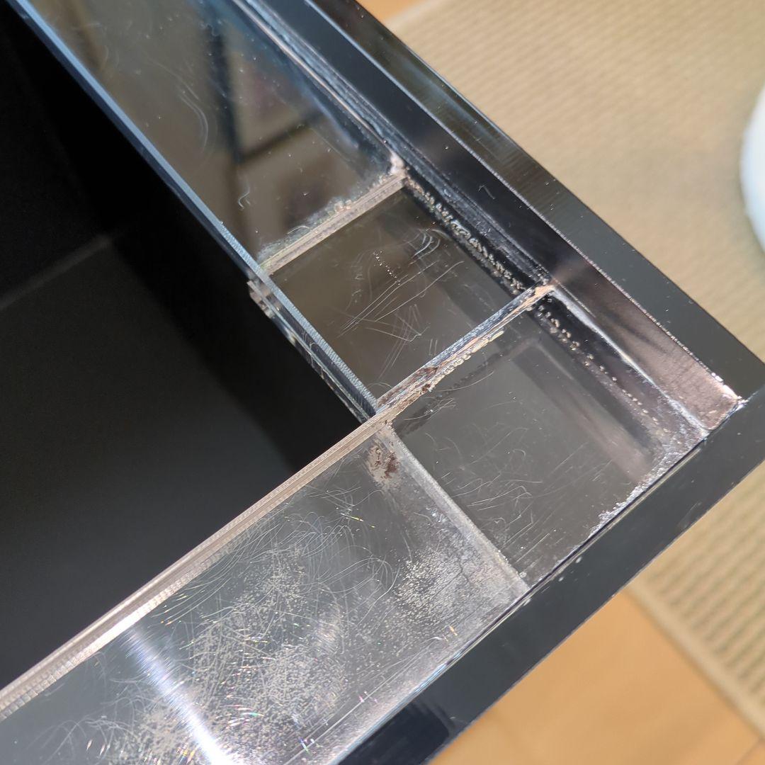 アクリル水槽　90センチ　カンテツ　四面黒アクリル　発送限定　直接引き取り不可