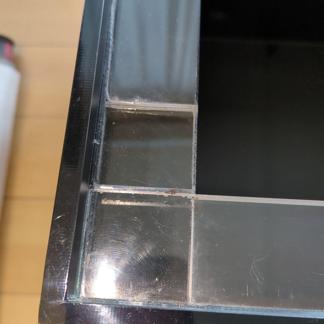 アクリル水槽　90センチ　カンテツ　四面黒アクリル　発送限定　直接引き取り不可