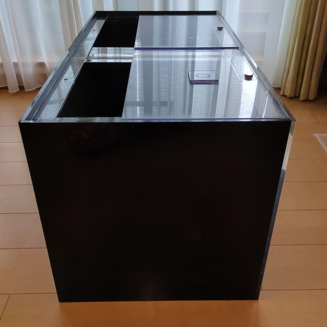 アクリル水槽　90センチ　カンテツ　四面黒アクリル　発送限定　直接引き取り不可