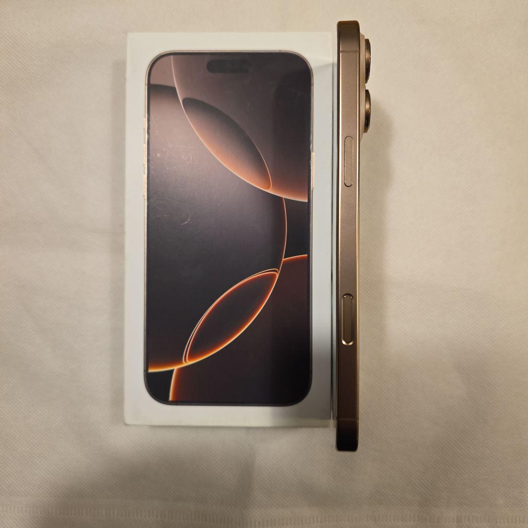 iphone 16Pro Max 256bg デザートチタンニューム