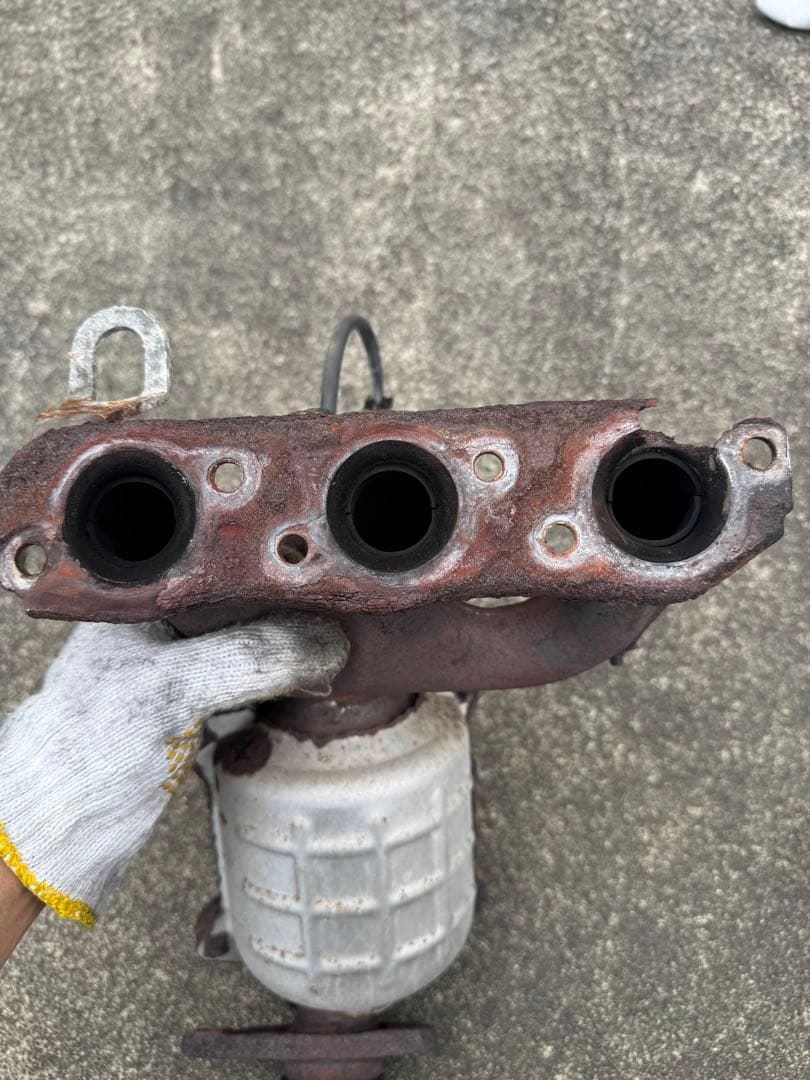 ワゴンR MH23S 触媒