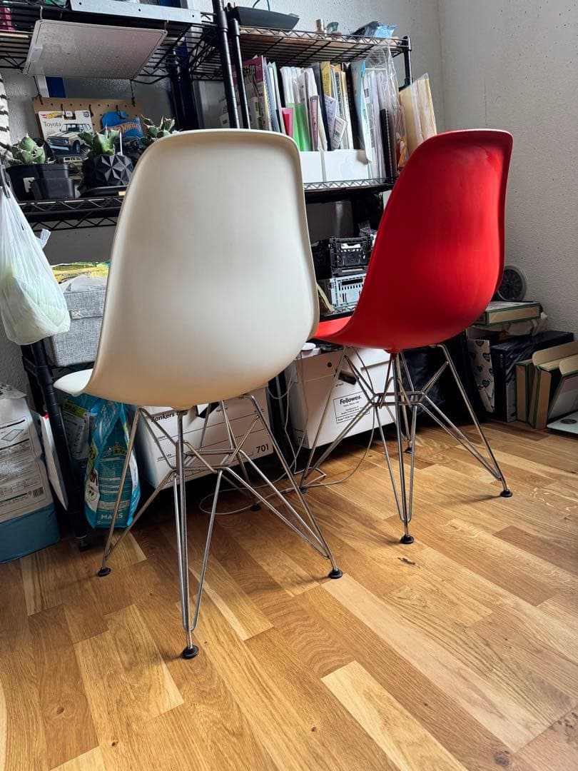 【adamman様限定】イームズ プラスチックサイドシェルチェア ホワイト