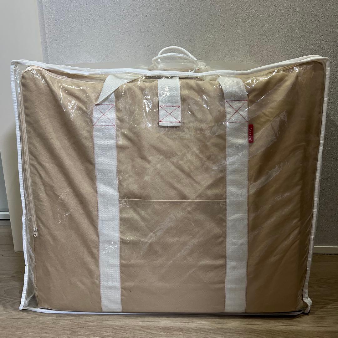 färska コンパクトベッド FIT-L LARGE ベージュ 夏用敷パッド付