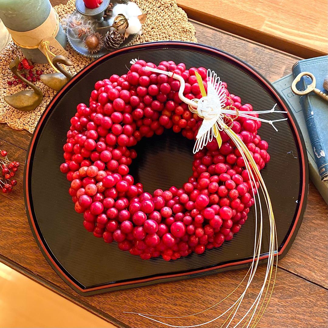 ⚠️専用品⚠️特別な日の特別な サンキライ リース　クリスマス → お正月