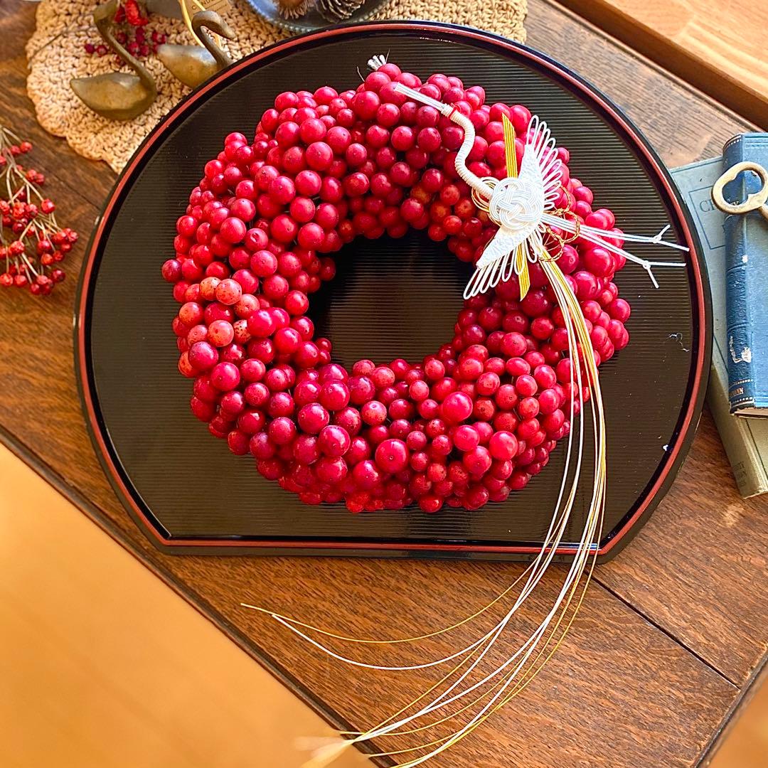 ⚠️専用品⚠️特別な日の特別な サンキライ リース　クリスマス → お正月