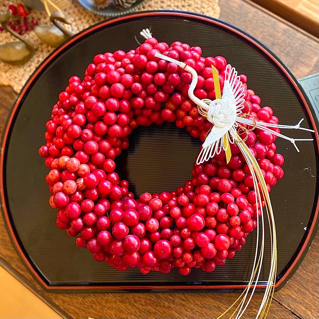 ⚠️専用品⚠️特別な日の特別な サンキライ リース　クリスマス → お正月