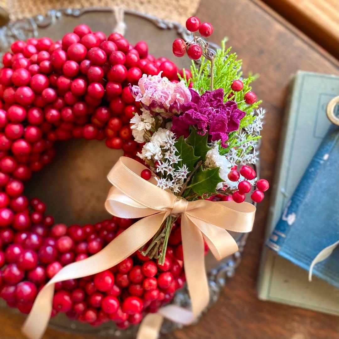 ⚠️専用品⚠️特別な日の特別な サンキライ リース　クリスマス → お正月