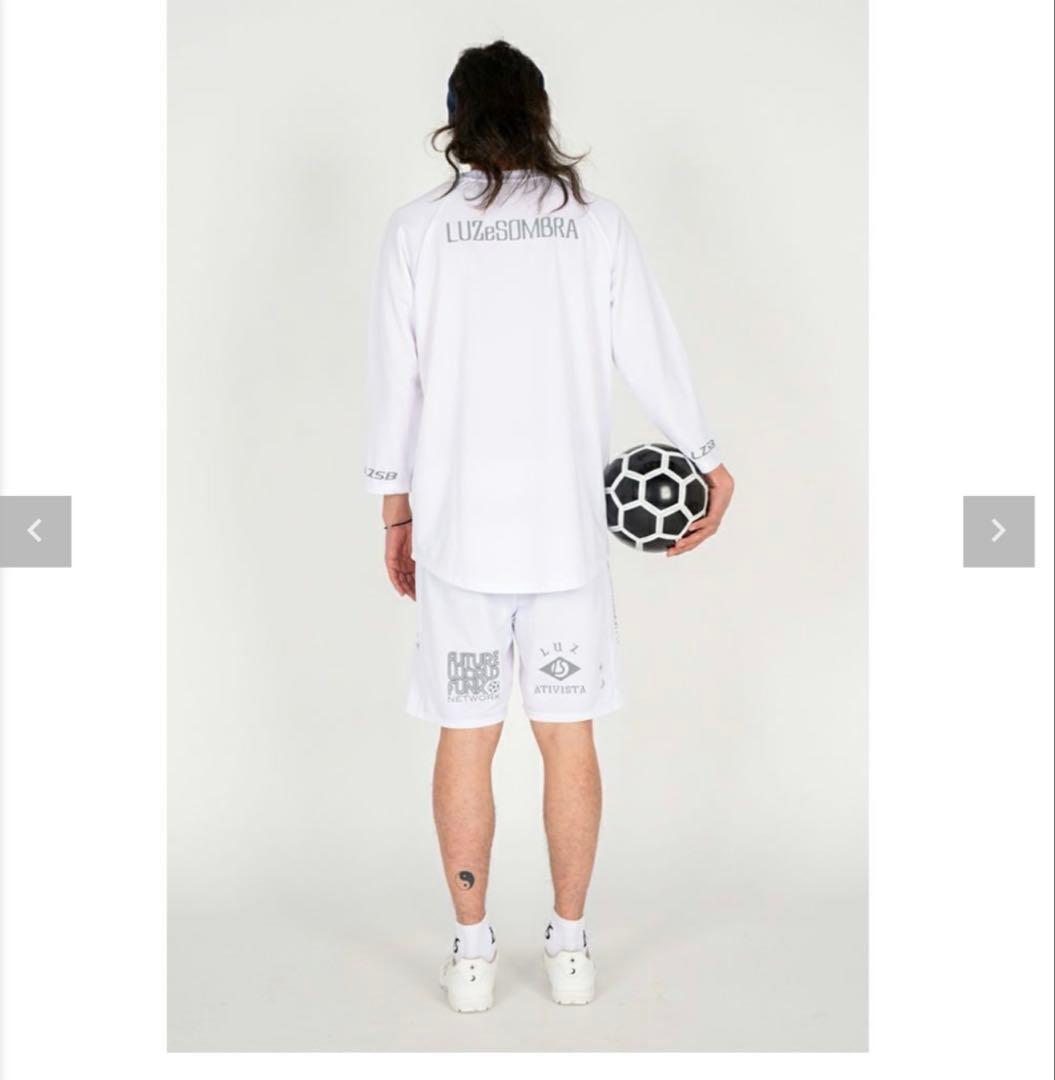 LUZeSOMBRA 20周年OAO リフレクタープラシャツ M ホワイト