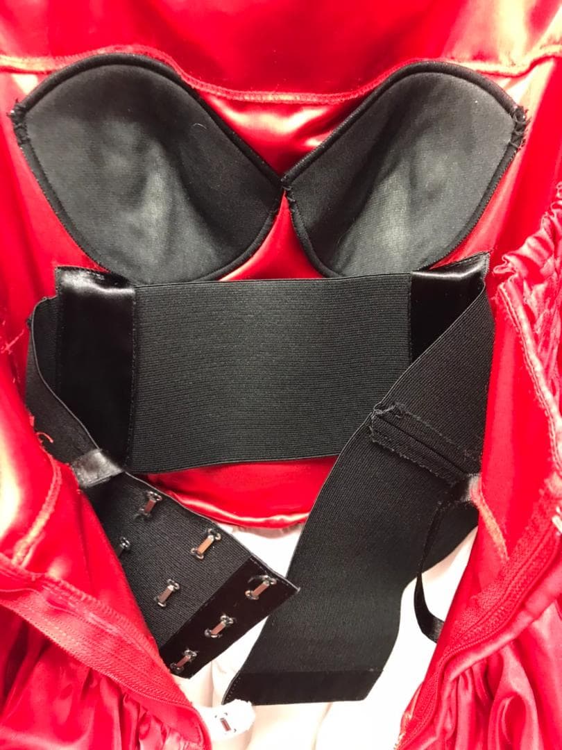 【ラファさま専用】赤 カラードレス リボン 豪華 パーティ 演奏会 7～11号