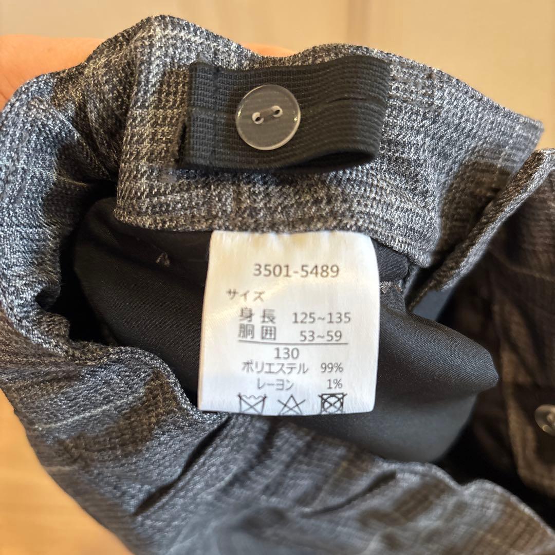 美品　BEAMS DESIGN　フォーマルスーツ　男の子　4点セット　130cm