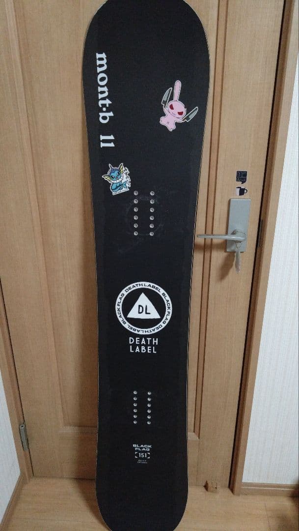 DEATH LABEL　ブラックフラッグ　スノーボード　現状渡し　151cm