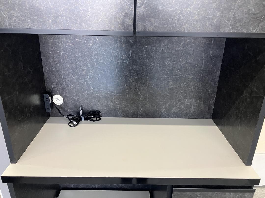 食器棚 ブラック