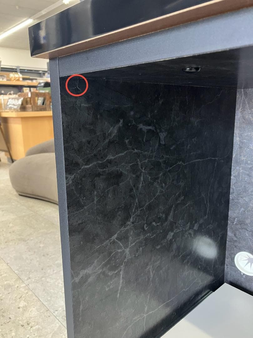 食器棚 ブラック