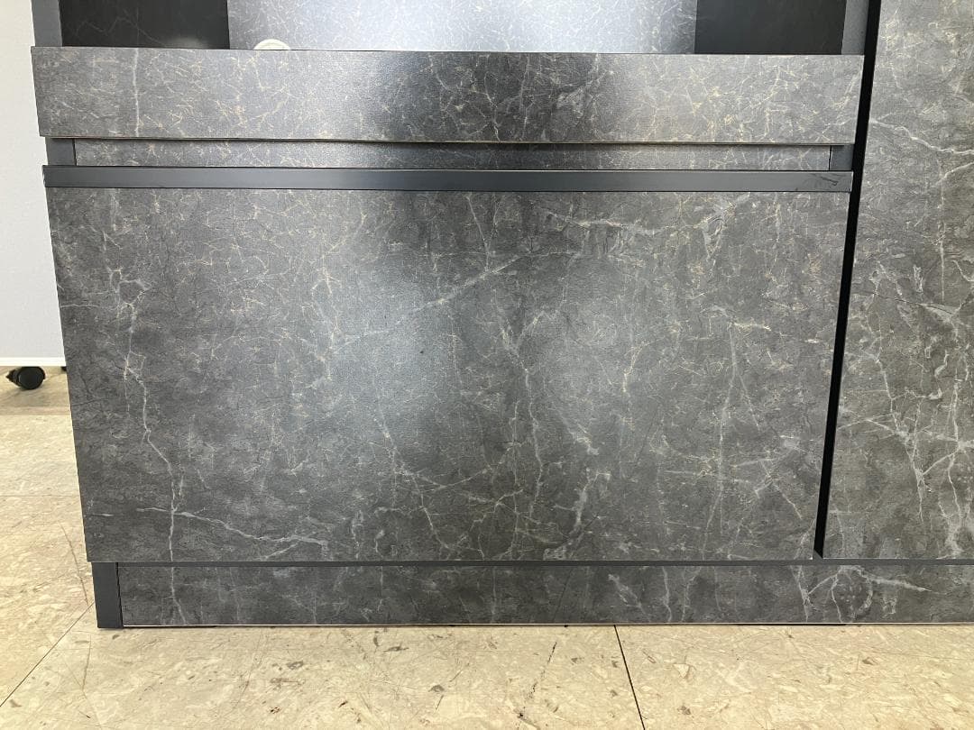 食器棚 ブラック