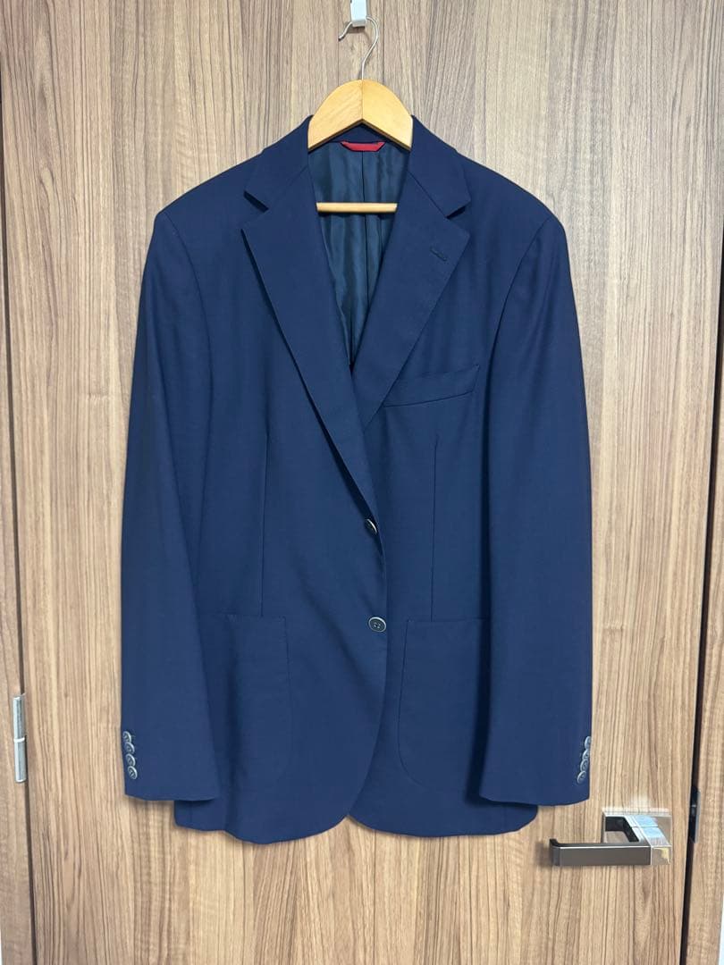 Belvest ジャケット　背抜き 本切羽