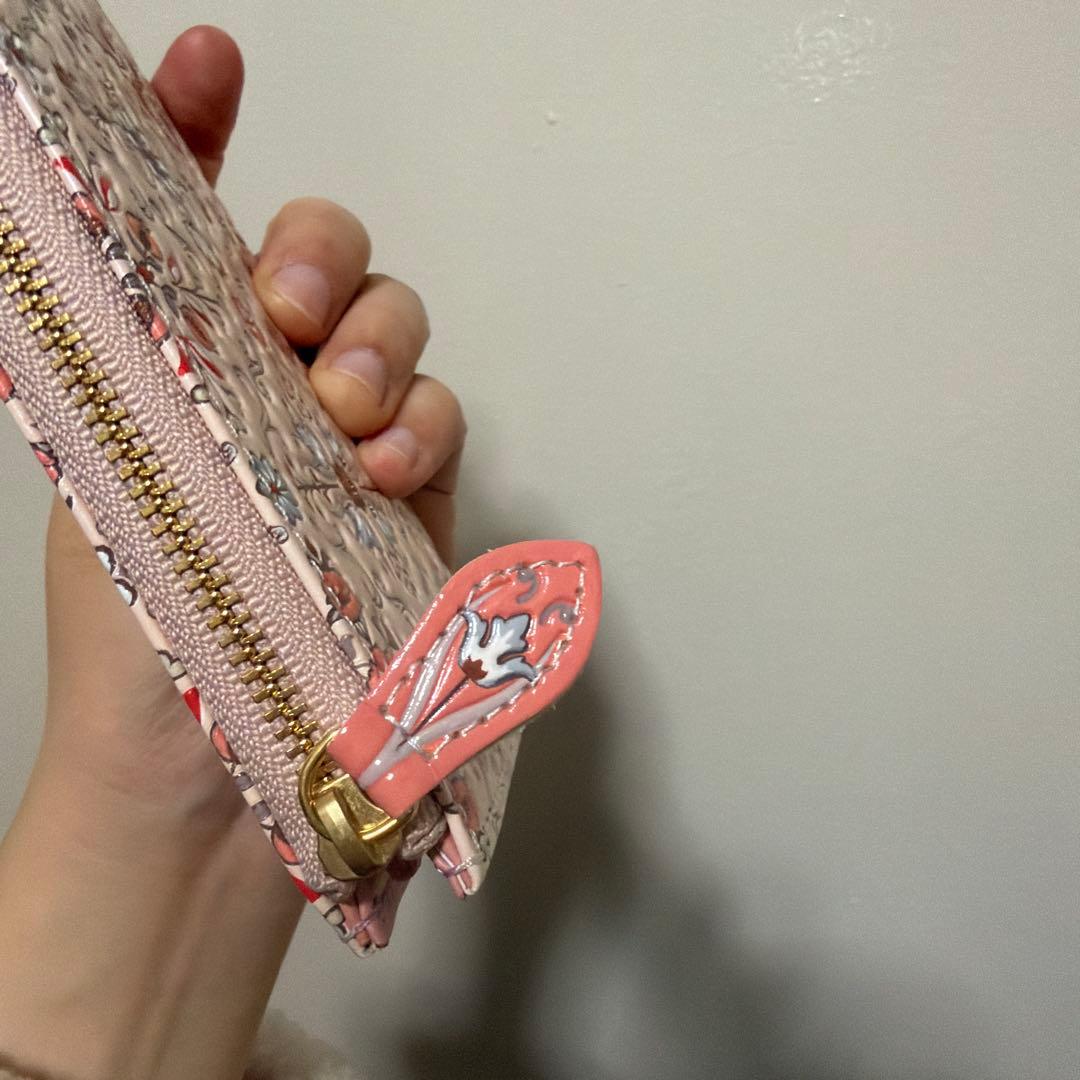 新品　浅草文庫　本革長財布　シルクロード