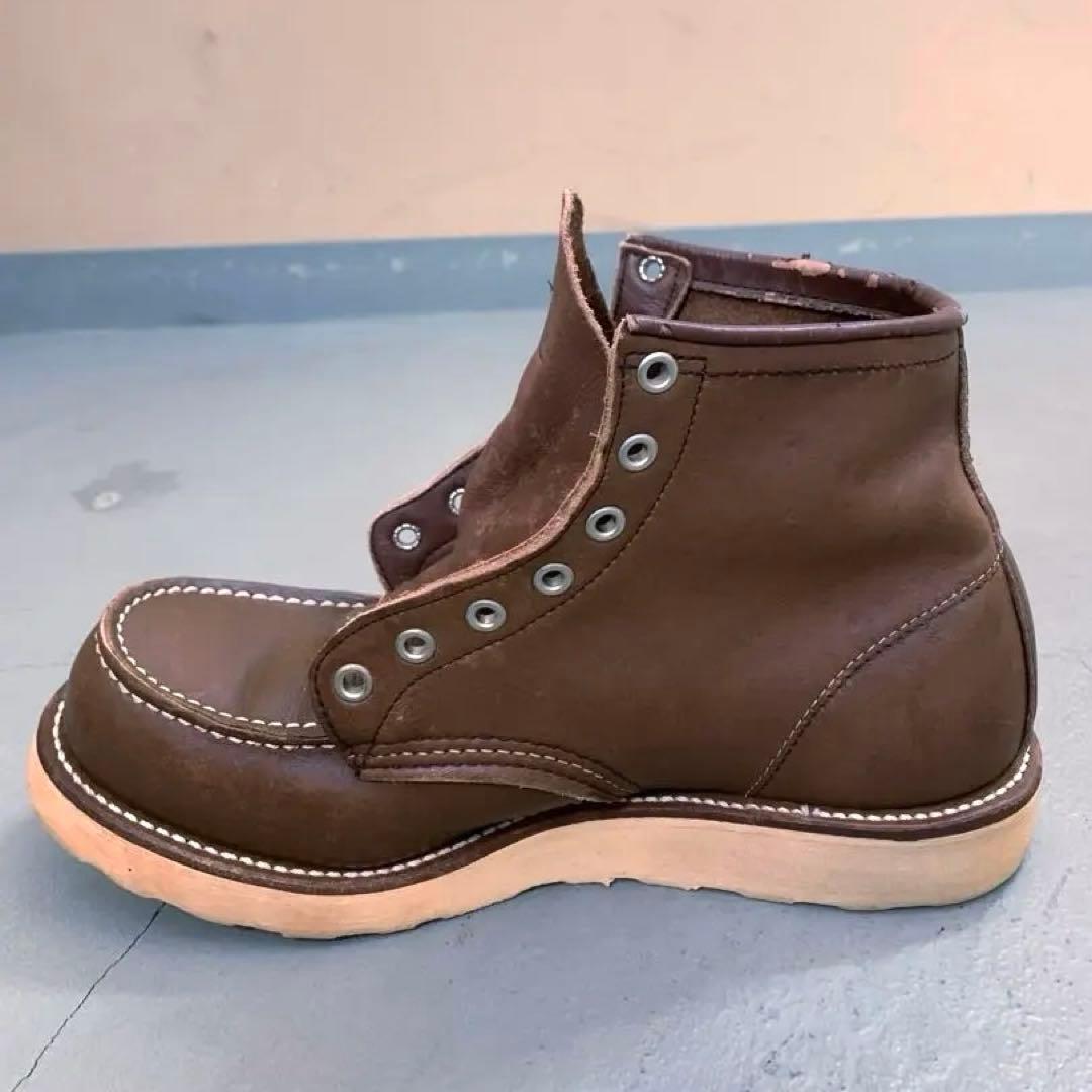 旧羽タグ カカトOK RED WING レッドウィング 8855 茶 7.5E