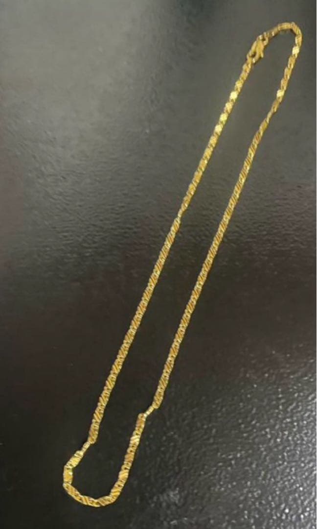 遺品整理　18k刻印ネックレス　50cm20インチ