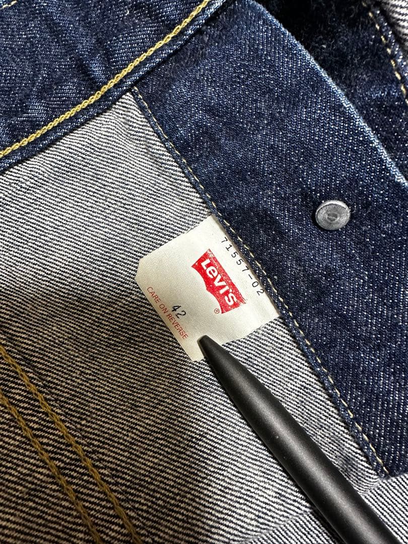 Levi's デニムジャケット 日本製　90s 3rd サイズ42