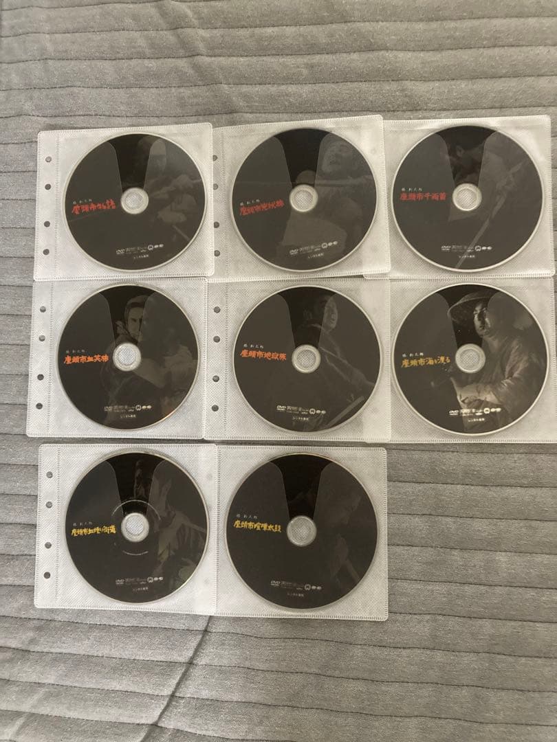 座頭市シリーズ　DVD 15枚セット　勝新太郎