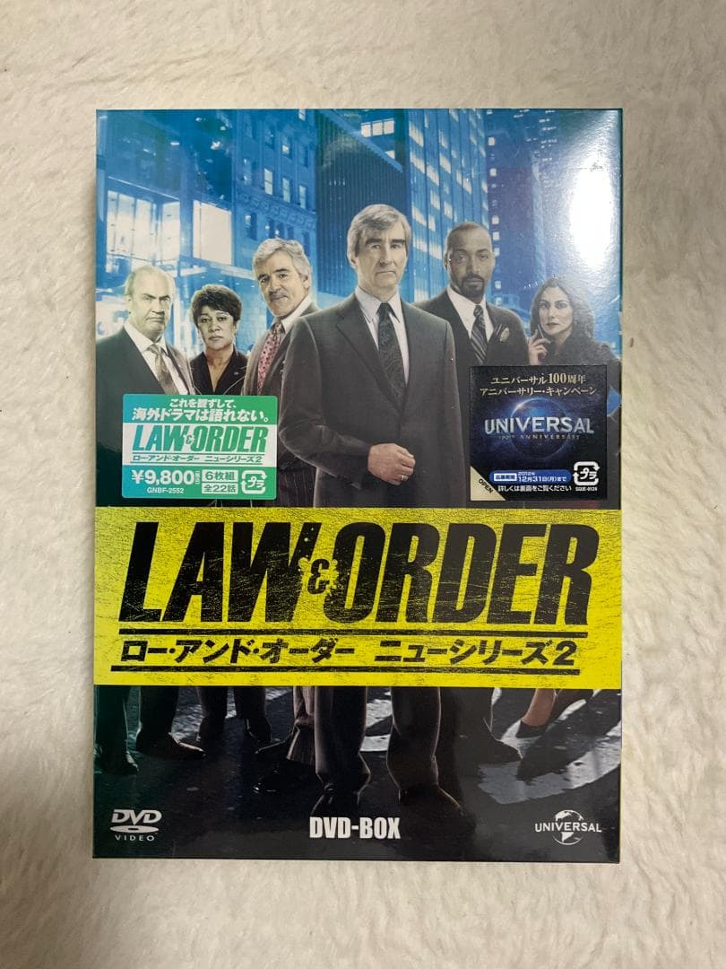 LAW & ORDER ニューシリーズ2 DVD-BOX 新品未開封