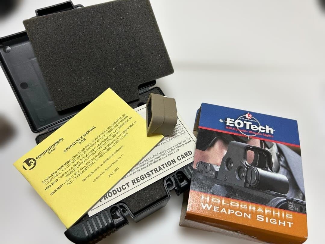 EOTech社製の553ホロサイト 実物